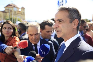 Κυριάκος Μητσοτάκης παρέλαση 28η Οκτωβρίου