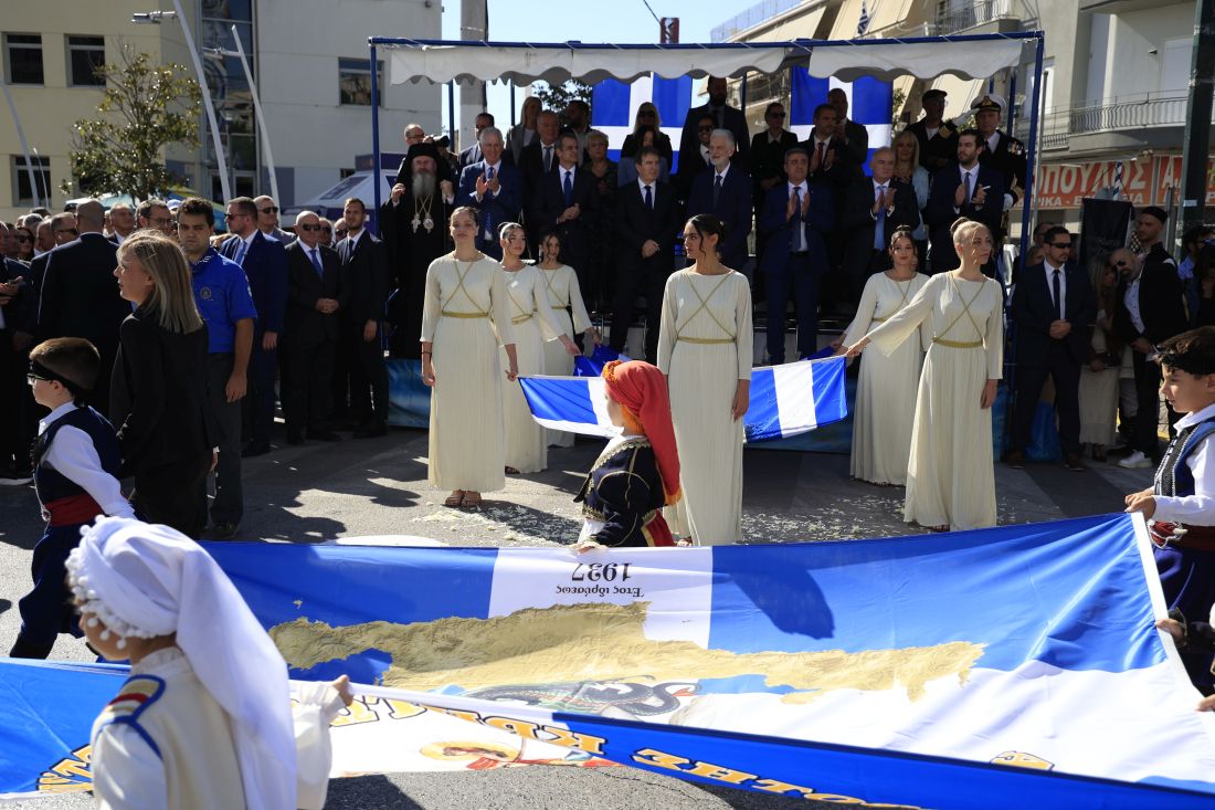 Κυριάκος Μητσοτάκης παρέλαση 28η Οκτωβρίου 