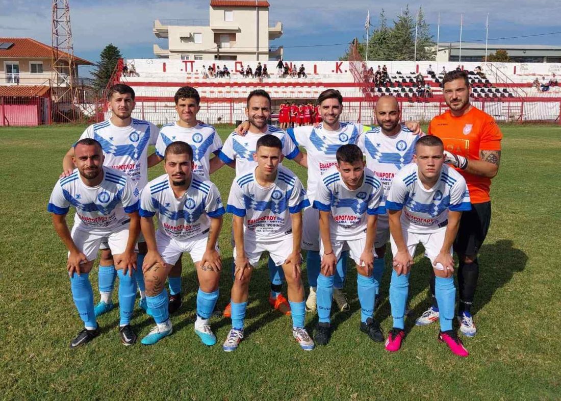Ο Ηρακλής Νέας Φώκαιας, όπως παρατάχθηκε στον πρόσφατο αγώνα κυπέλλου στην Καλλικράτεια