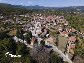 χωριό Δουμπιά Χαλκιδική drone