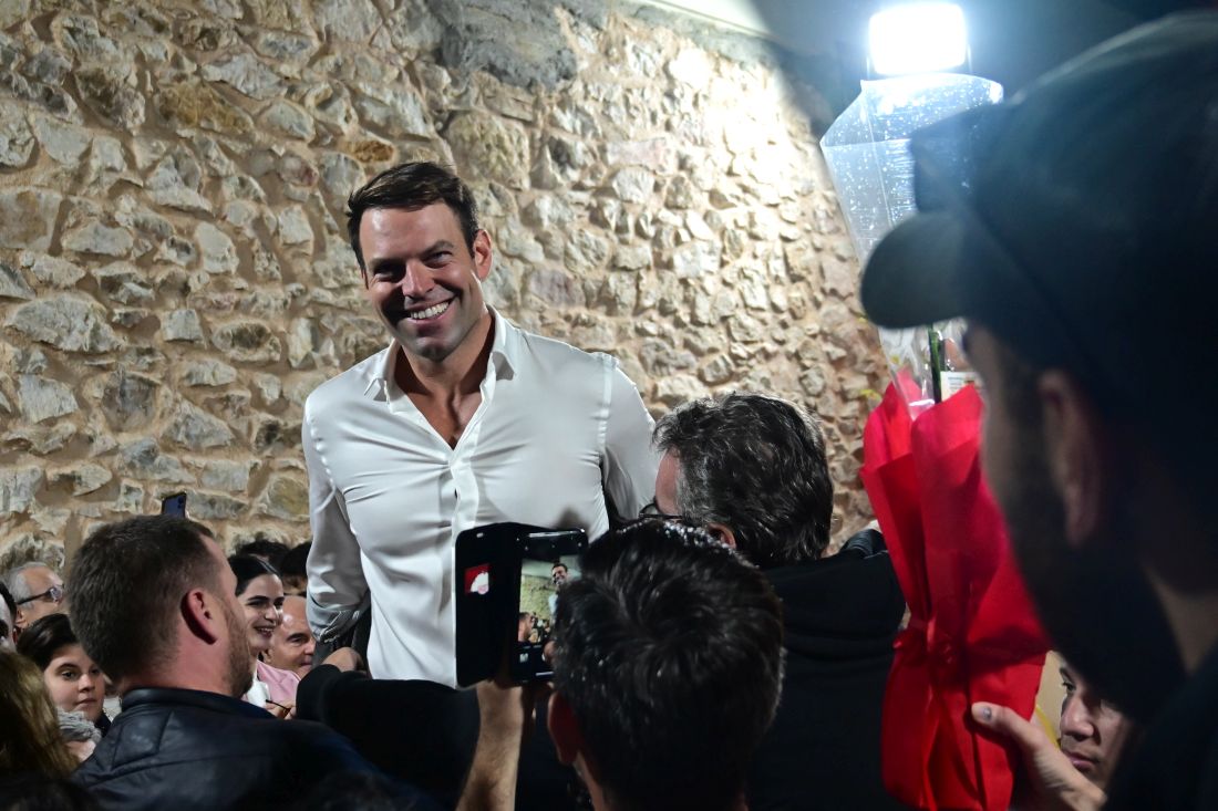 Στέφανος Κασσελάκης εγκαίνια γραφεία 