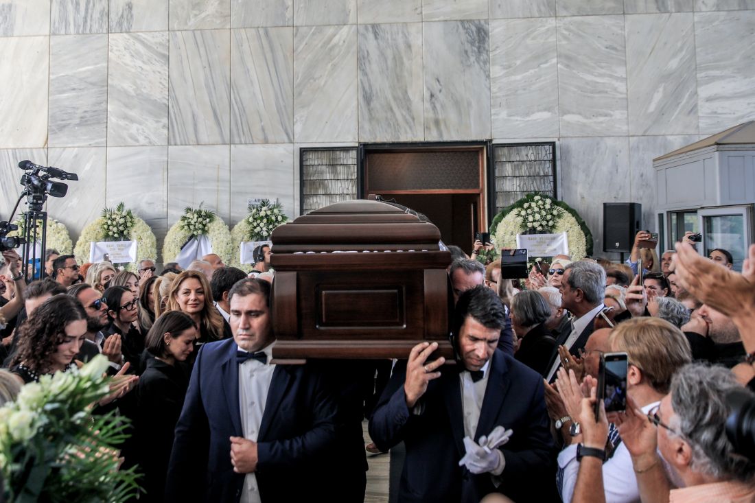κηδεία Μίμη Πλέσσα