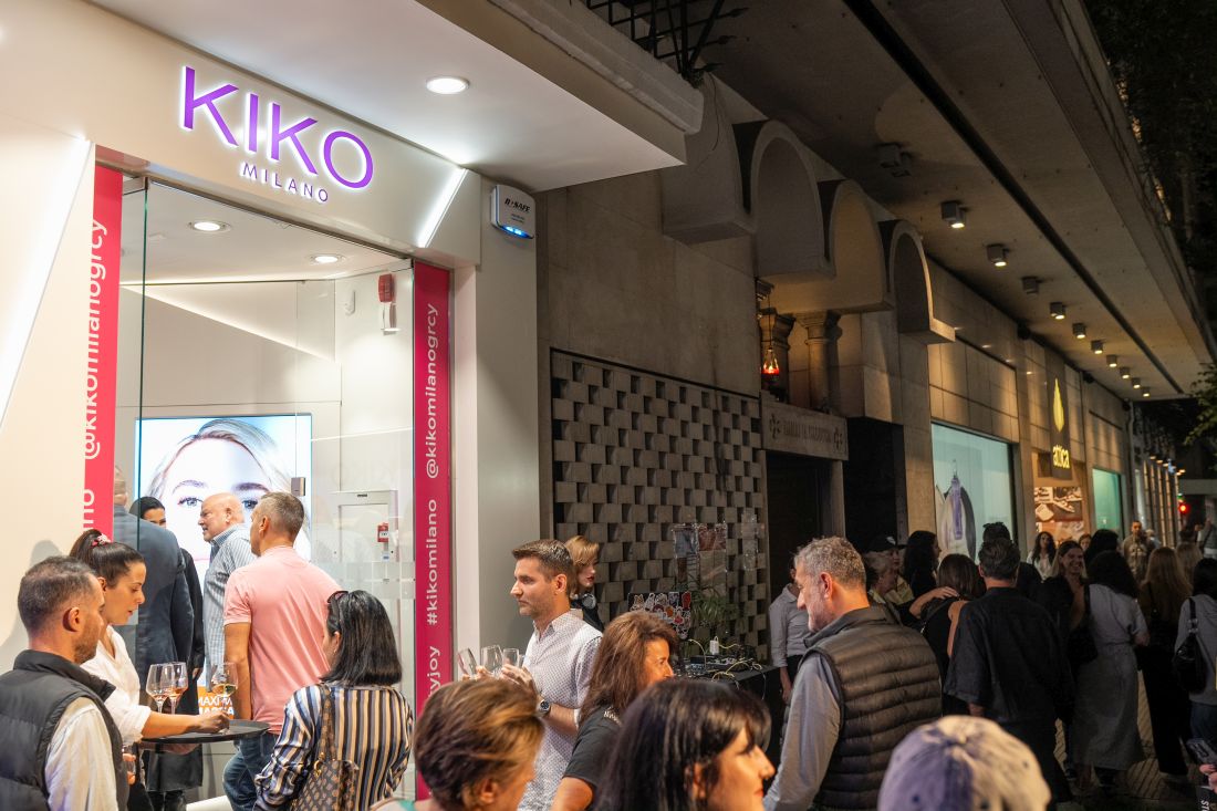 εγκαίνια για το νέο κατάστημα της Κiko Μilano στην Τσιμισκή