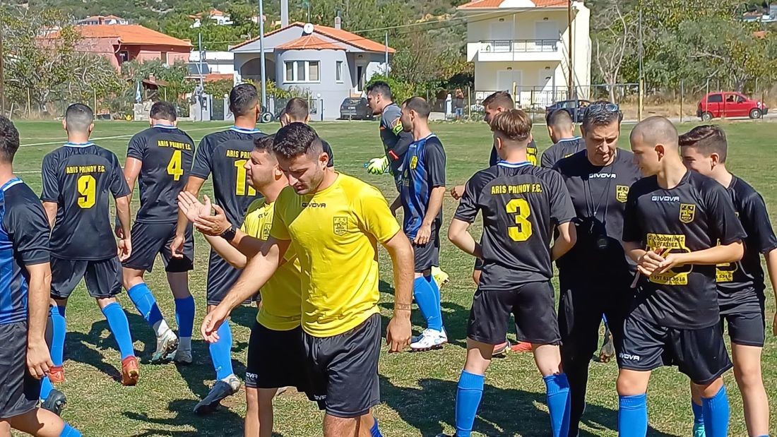 Μια ανάσα από την πρώτη νίκη έφτασαν οι παίκτες του Πρίνου