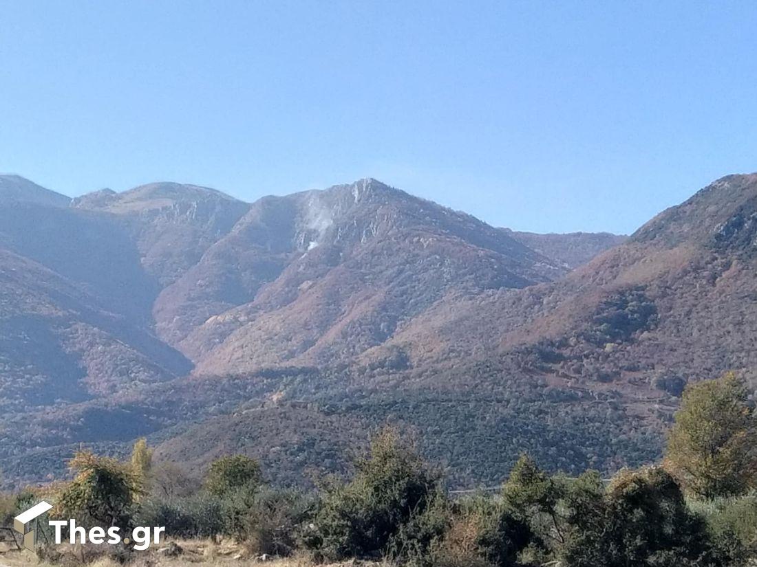 φωτιά στο Παγγαίο Ορος Καβάλα