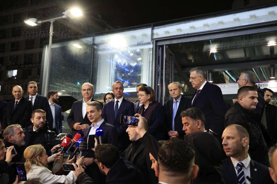 Σταθμός Βενιζέλου μετρό Θεσσαλονίκης Μητσοτάκης