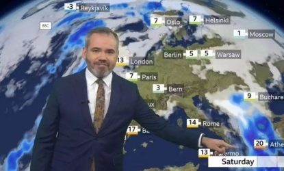 Καιρός: Μέχρι το BBC έφτασε η κακοκαιρία στην Ελλάδα