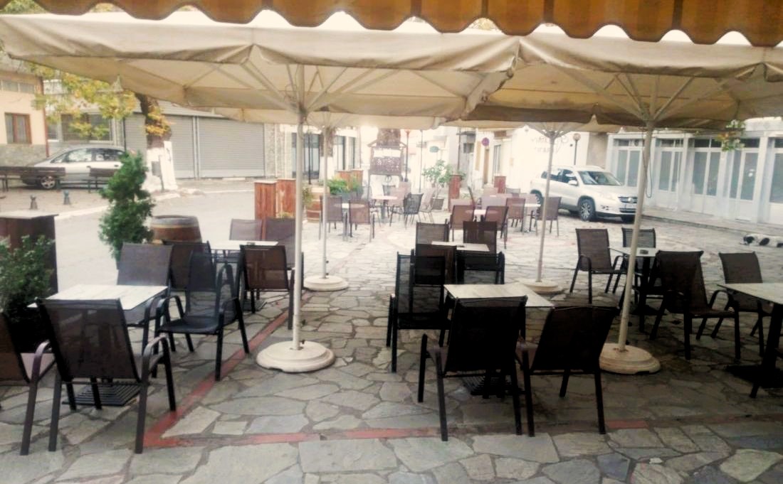 καφεδΑκι καφές γλυκό του κουταλιού πλατεία πλάτανος χωριό Γρίβα Κιλκίς Πάικο 