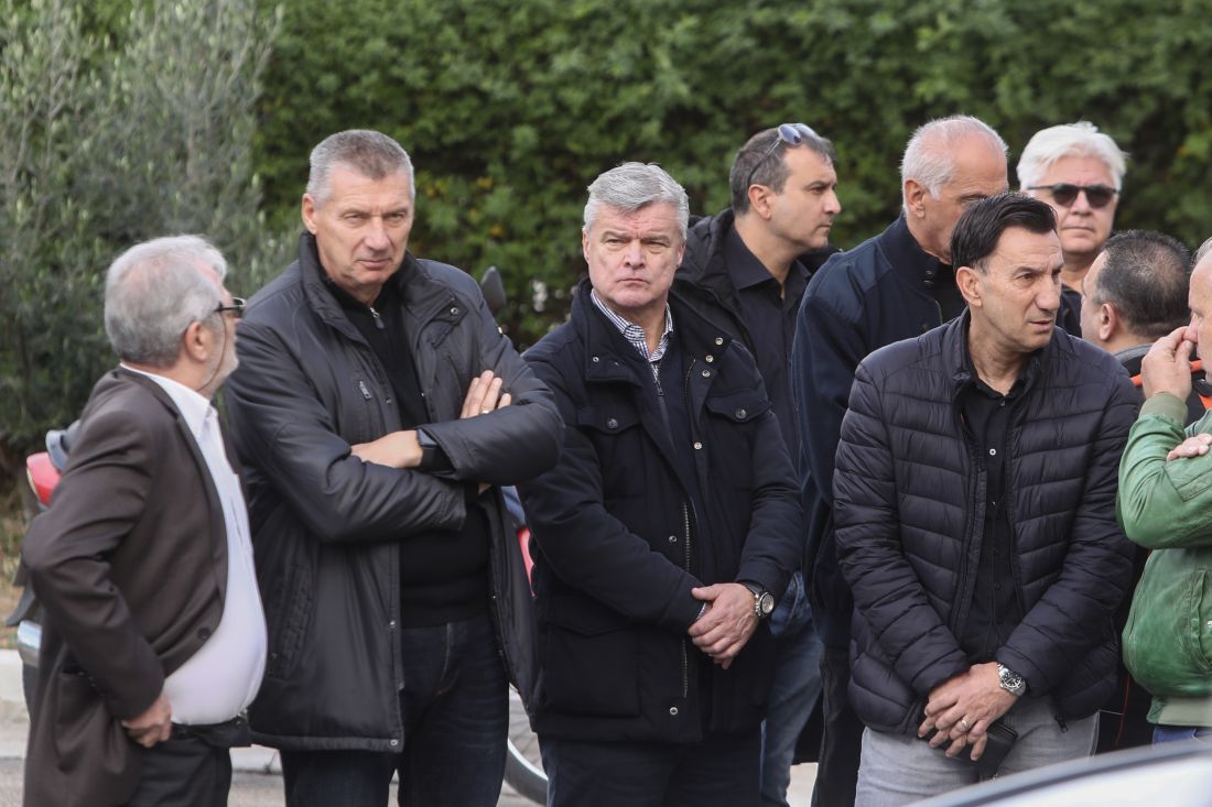 Νίκος Σαργκάνης κηδεία