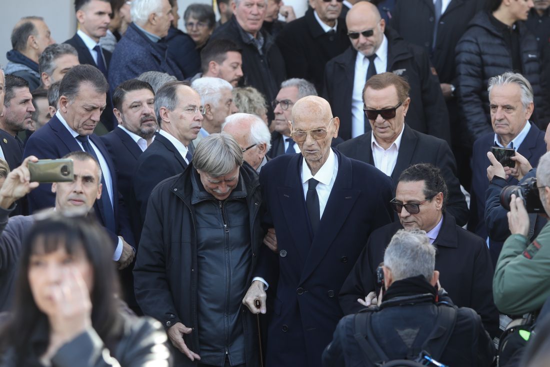 Νίκος Σαργκάνης κηδεία