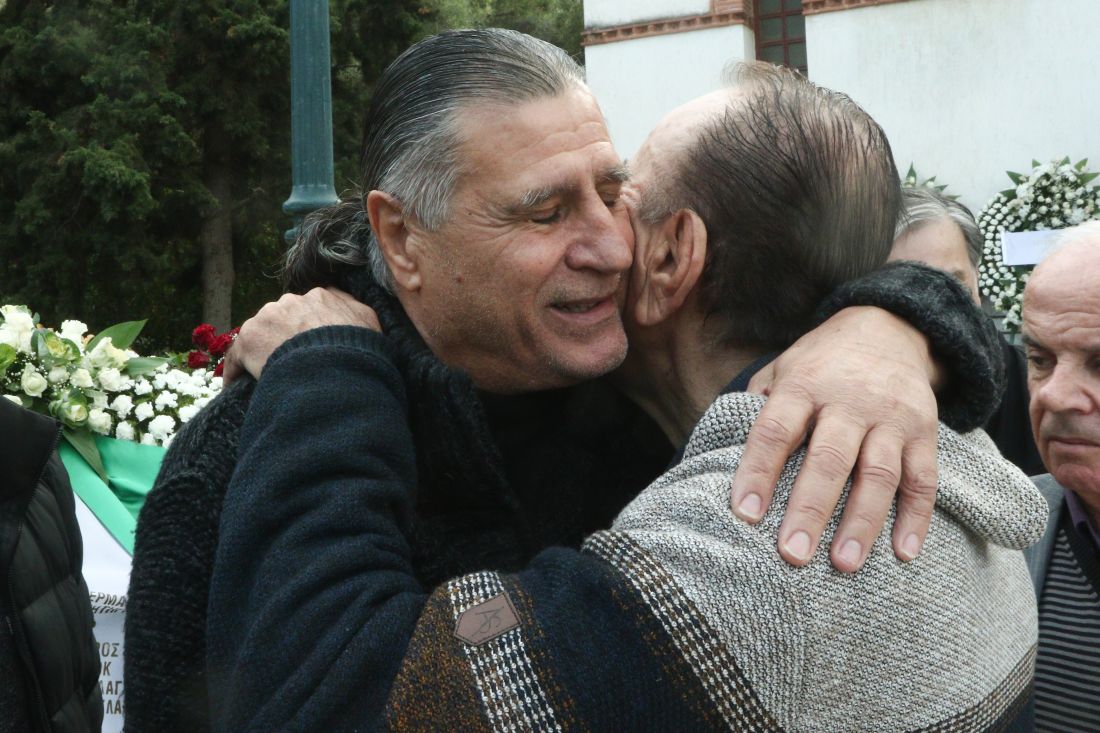 Νίκος Σαργκάνης κηδεία