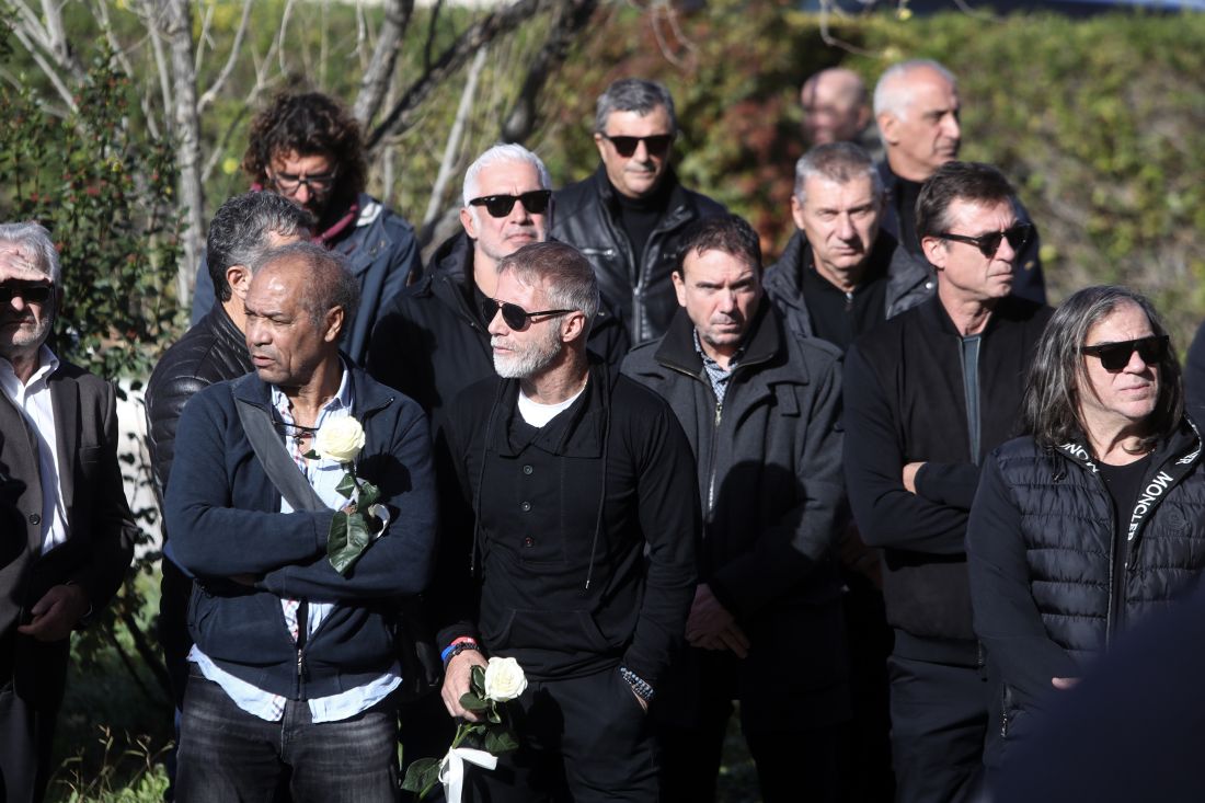 Νίκος Σαργκάνης κηδεία