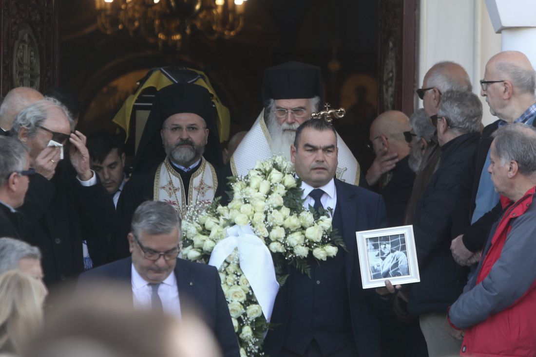 Νίκος Σαργκάνης κηδεία