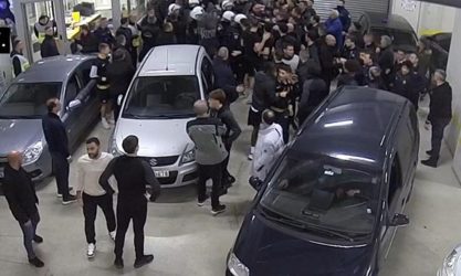 Βίντεο-ντοκουμέντο με τα επεισόδια μετά τον αγώνα ΑΕΚ-ΠΑΟΚ