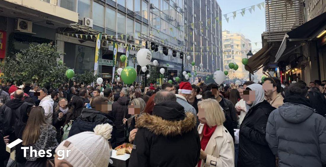 Θεσσαλονίκη παραμονή Πρωτοχρονιάς