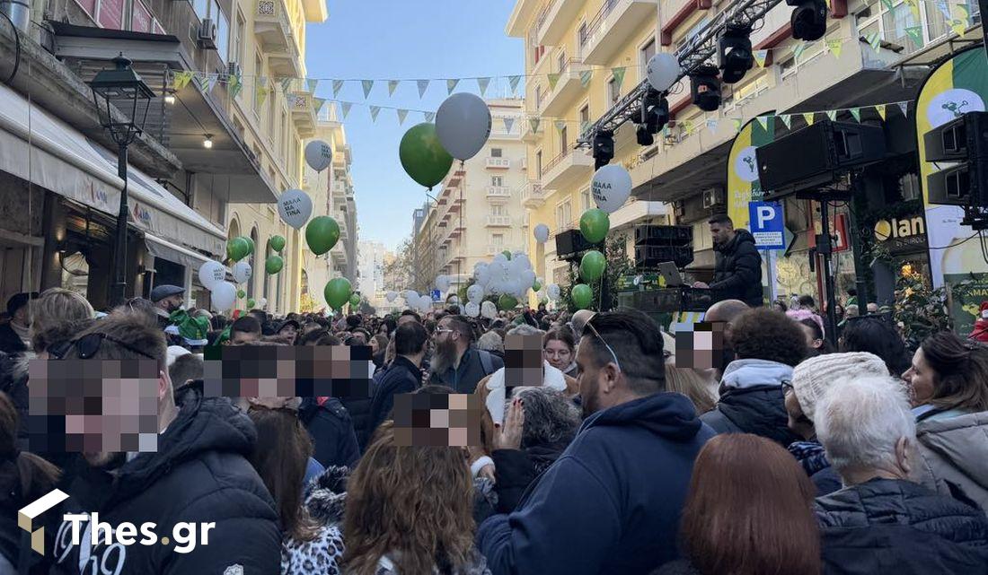 Θεσσαλονίκη παραμονή Πρωτοχρονιάς