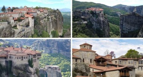 Ιερά Μονή Μετεώρου Μεταμορφώσεως του Σωτήρος Ιερά Μονή Βαρλαάμ Μετέωρα