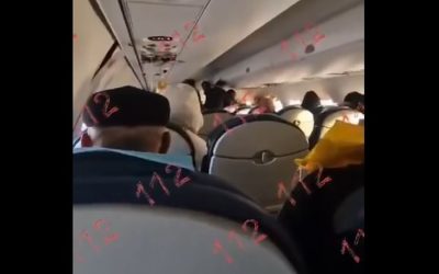 Καζακστάν: Βίντεο από την καμπίνα του αεροσκάφους πριν και μετά τη συντριβή