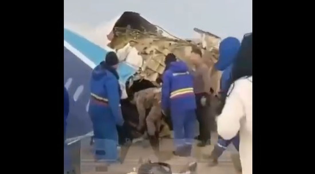 συντριβή αεροπλάνο στο Καζακστάν