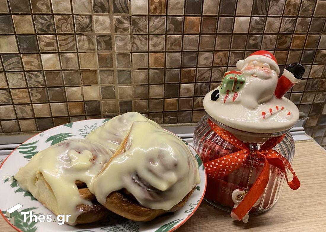 cinnamon rolls συνταγή