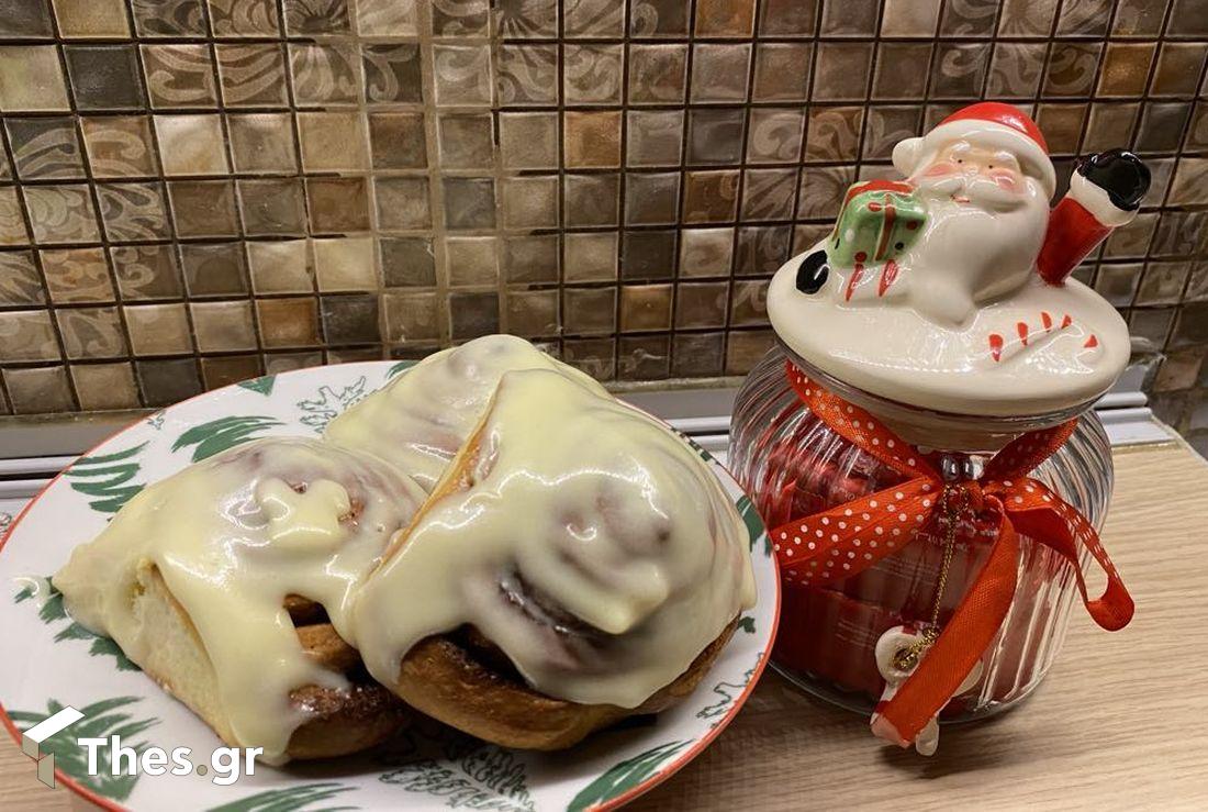 cinnamon rolls συνταγή