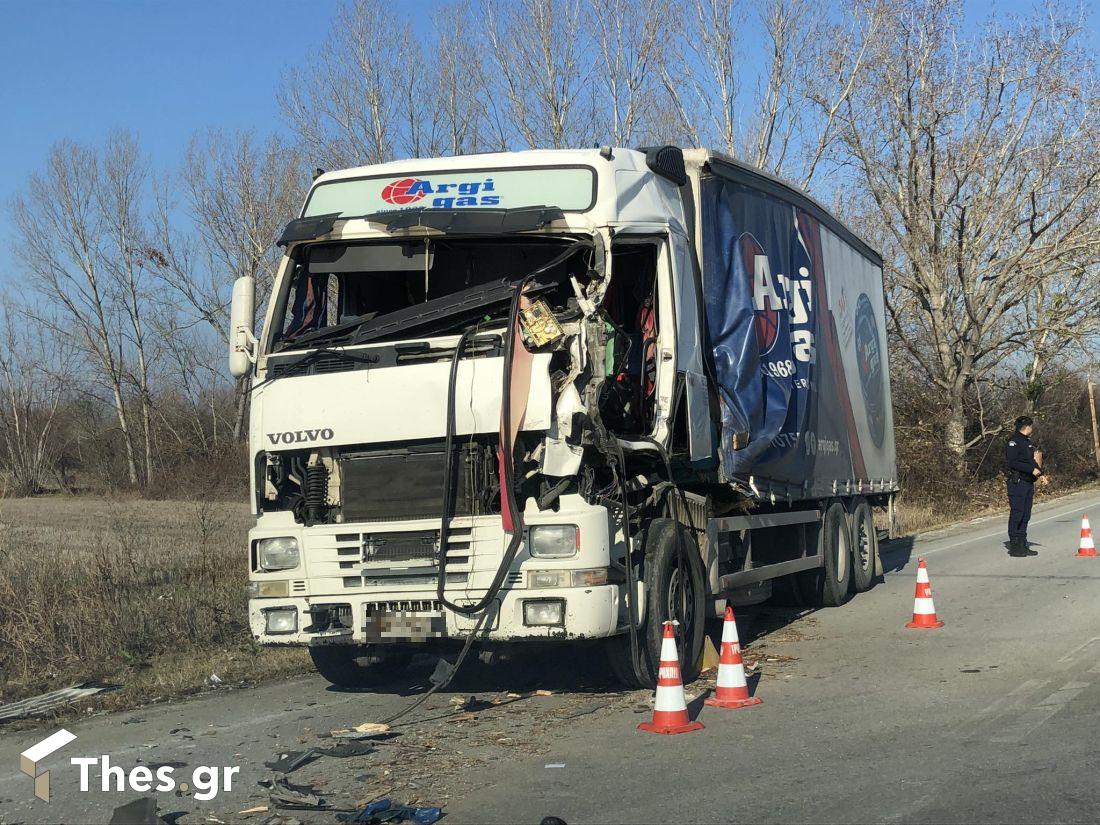 Δράμα τροχαίο νταλίκα