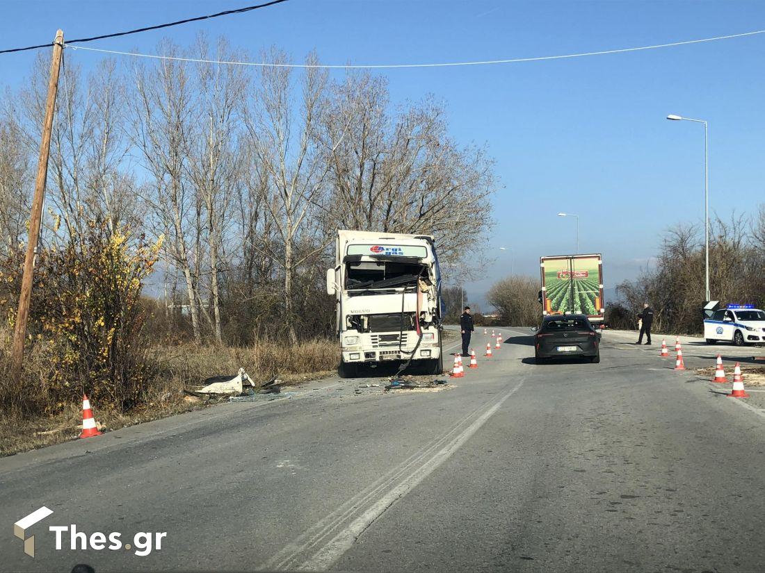 Δράμα τροχαίο νταλίκα