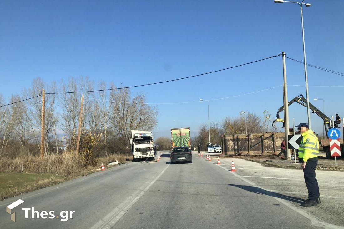 Δράμα τροχαίο νταλίκα