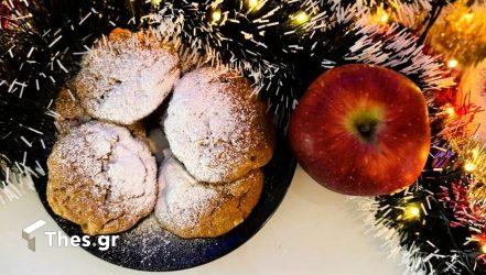 Μήλο μηλοπιτάκια soft cookies μίνι μηλοπιτάκια