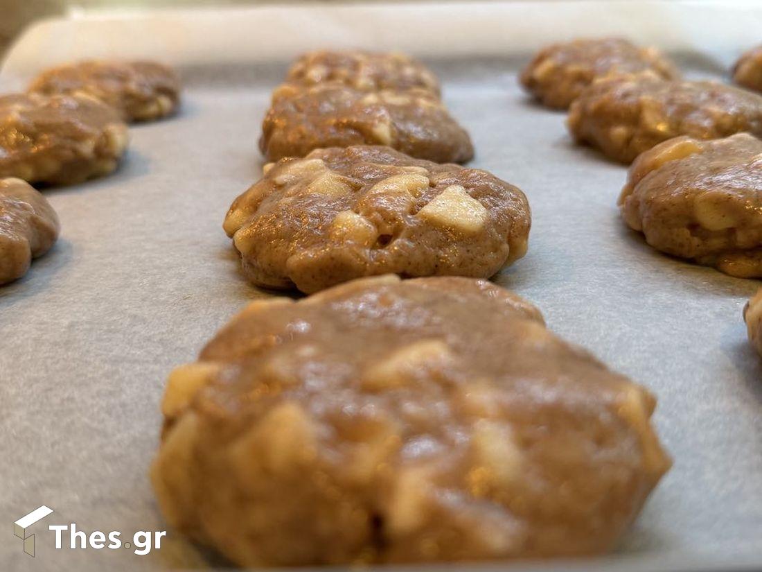 Μήλο μηλοπιτάκια soft cookies μίνι μηλοπιτάκια