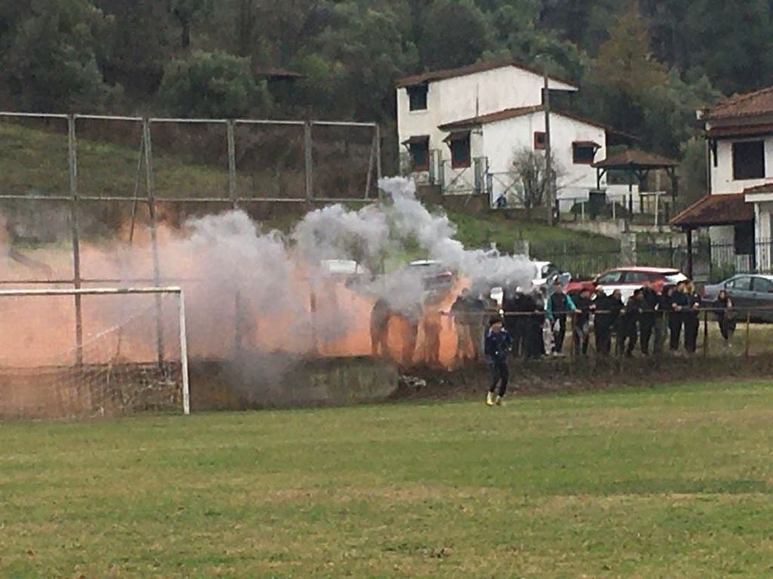 Οι πιστοί φίλαθλοι της Φούρκας δημιούργησαν ξανά πολύ όμορφη ατμόσφαιρα