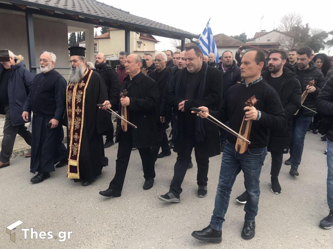 κηδεία Αχιλλέα Βασιλειάδη Αχιλλέας Βασιλειάδης Μεσιανό Πέλλας Πόντιος τραγουδιστής καλλιτέχνης