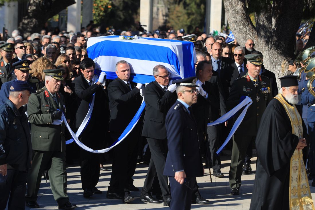 Κώστας Σημίτης κηδεία