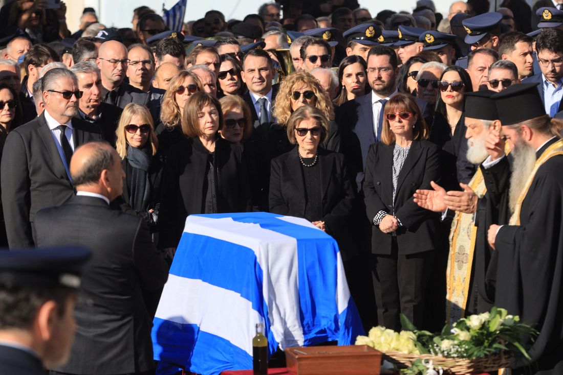 Κώστας Σημίτης κηδεία