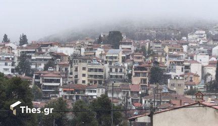 Ασβεστοχώρι χιόνι Θεσσαλονίκη