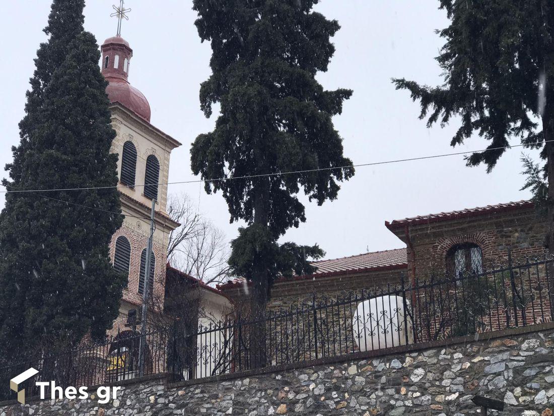 Ασβεστοχώρι χιόνι Θεσσαλονίκη