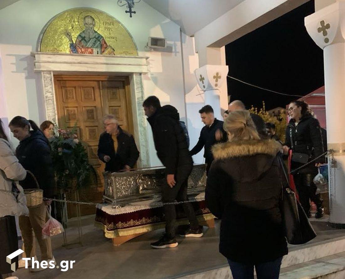 Αγιος Γρηγόριος Νέα Καρβάλη γιορτή