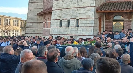 Αρχιεπίσκοπος Αλβανίας Αναστάσιος πομπή κηδεία Αλβανία
