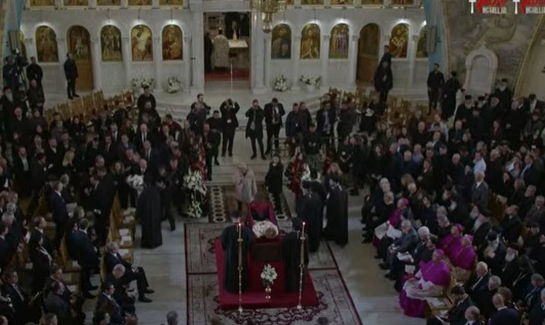 κηδεία Αρχιεπισκόπου Αλβανίας Αναστάσιου