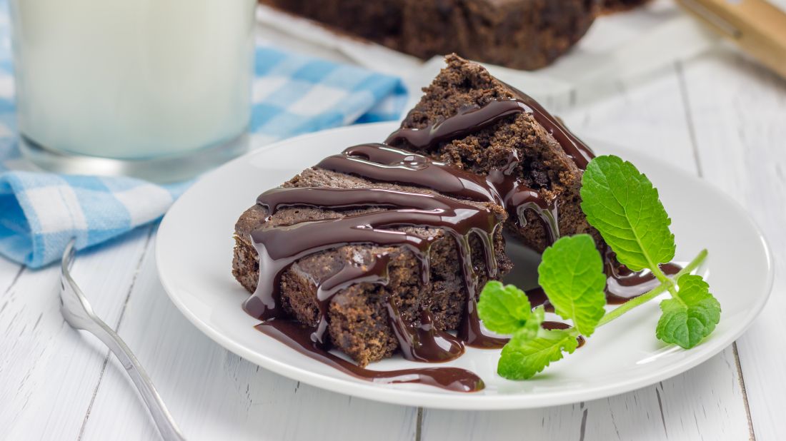 συνταγή brownie με μπανάνες και αυγά σοκολατένιο εύκολη συνταγή υγιεινή γλυκό