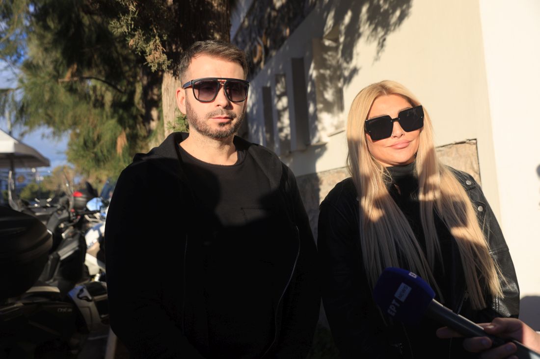 Κηδεία της τραγουδίστριας Καίτης Γκρέυ στη Νέα Σμύρνη, Τετάρτη 22 Ιανουαρίου 2025.