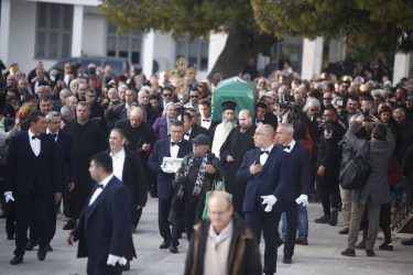 Μίμης Δομάζος κηδεία