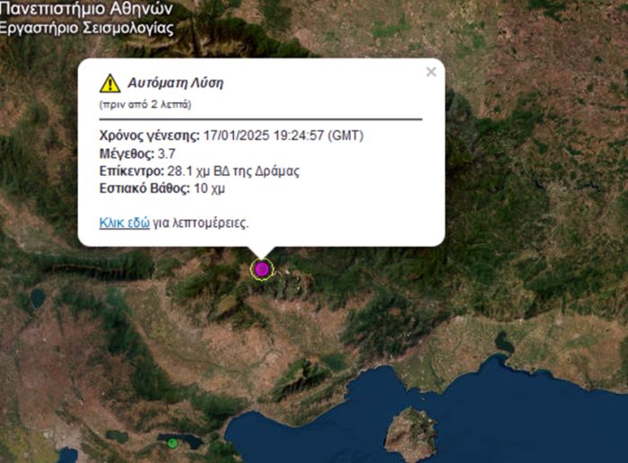 σεισμός Δράμα