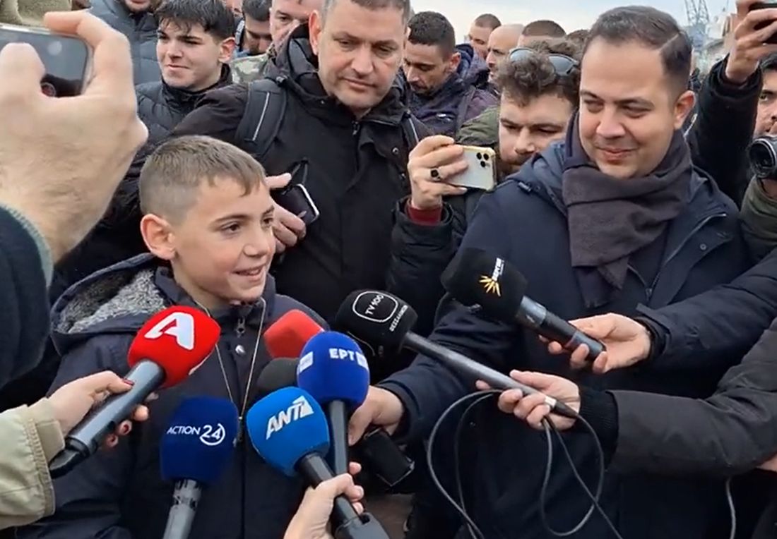 Θεοφάνεια Θεσσαλονίκη 11χρονος 