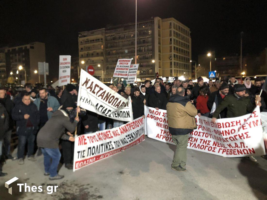 Αγρότες Συλλαλητήριο Θεσσαλονίκη