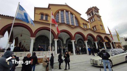 κηδεία Βασίλη Καλογήρου Λάρισα