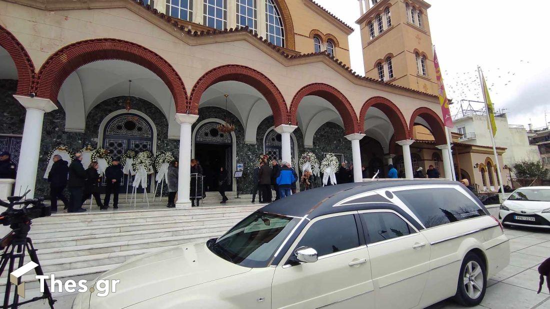 κηδεία Βασίλη Καλογήρου Λάρισα