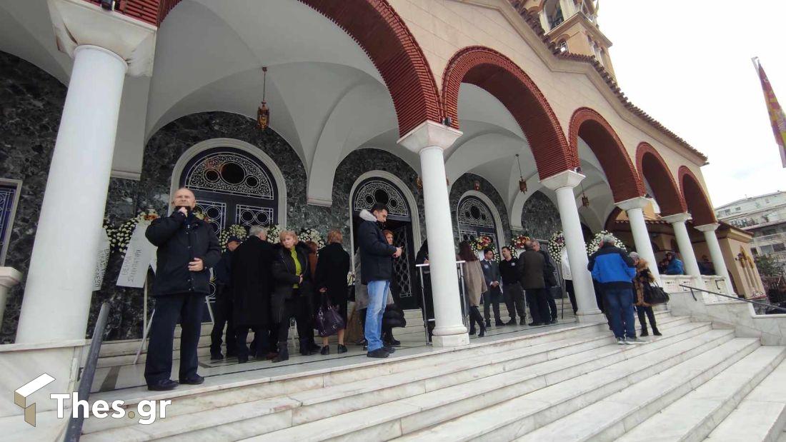 κηδεία Βασίλη Καλογήρου Λάρισα