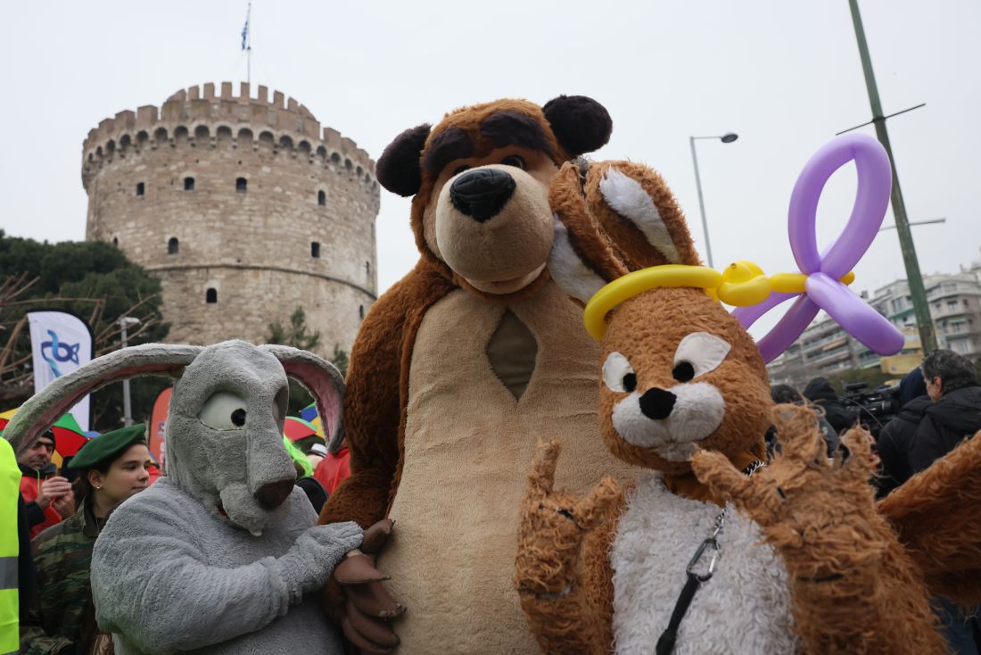 Θεσσαλονίκη καρναβαλική παρέλαση 