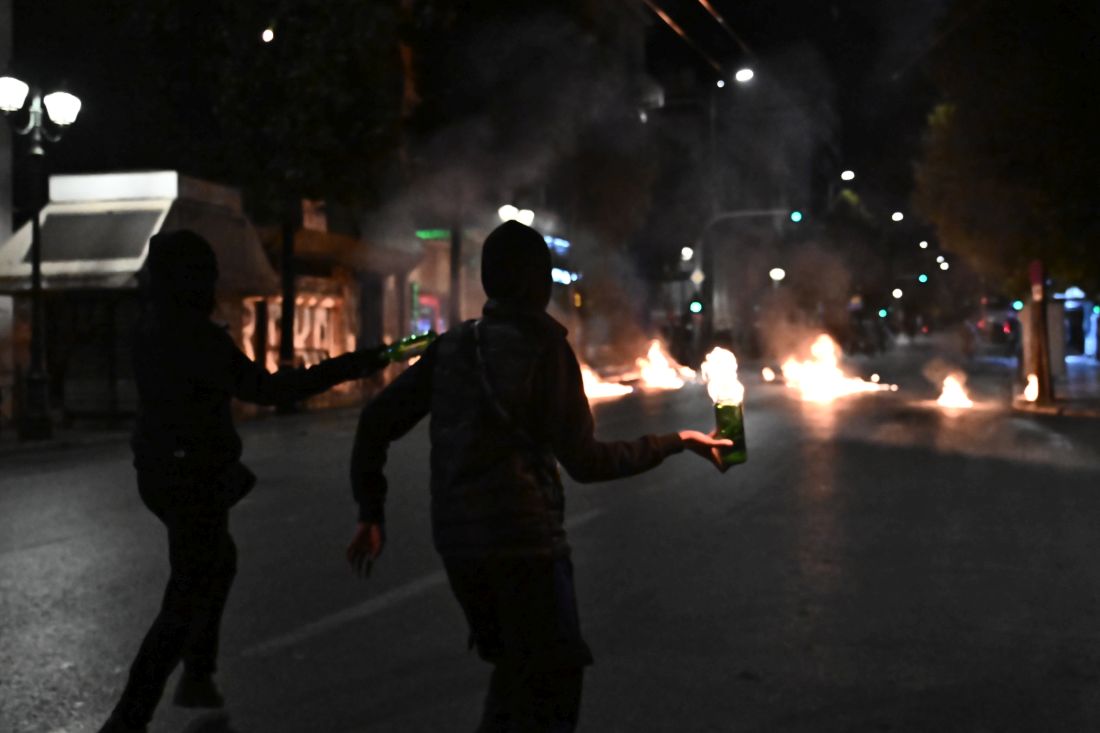 Τέμπη Αθήνα επεισόδια